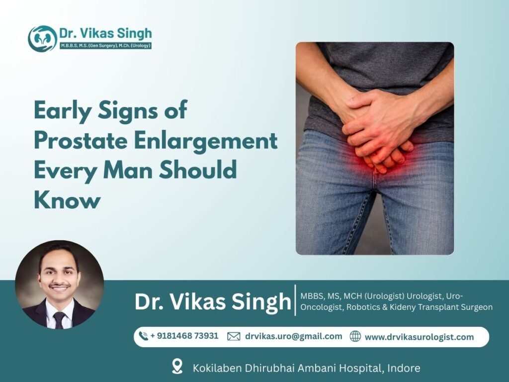 Early Signs of Prostate Enlargement Every Man Should Know