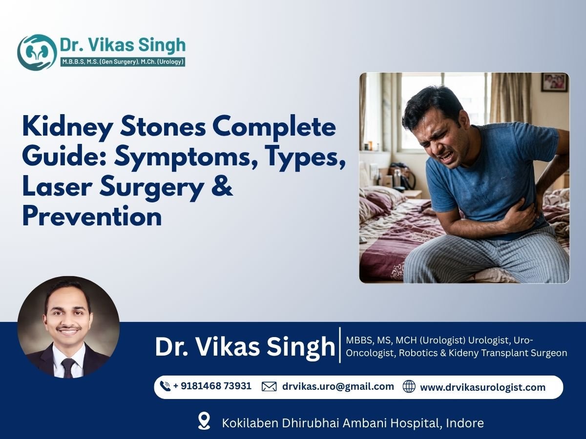 Gemini said A high-resolution, photorealistic image of an Indian man in his early 30s sitting on the edge of a bed in a domestic bedroom, visibly doubled over in severe physical pain. He is wearing a blue t-shirt and striped pajama pants, with his eyes tightly shut and mouth grimacing in agony. One hand is pressed firmly against his lower side/abdomen while the other clutches his lower back. The background shows a lived-in room with a wooden headboard, rumpled maroon and patterned bedding, and a small bedside table holding a glass of water and a blister pack of medicine. Soft, natural daylight filters through a window, highlighting the sweat on his forehead and the tension in his posture.