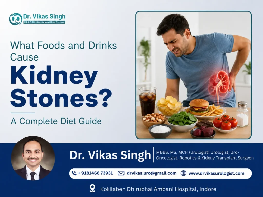 What Foods and Drinks Cause Kidney Stones