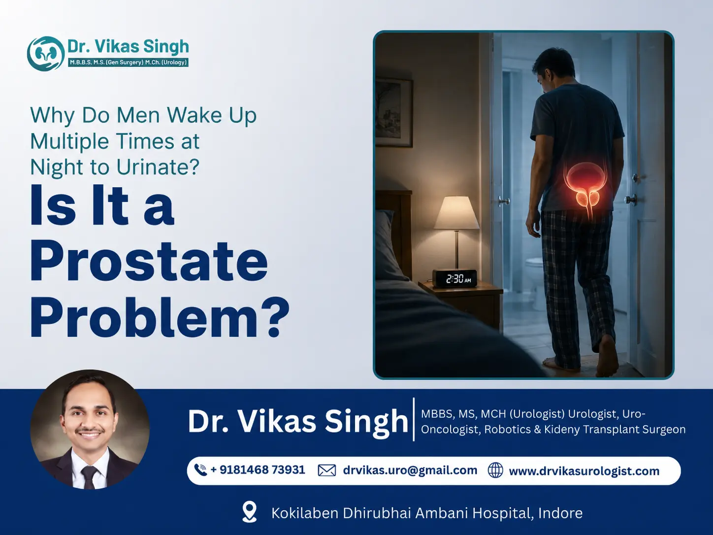 Why Do Men Wake Up Multiple Times at Night to Urinate