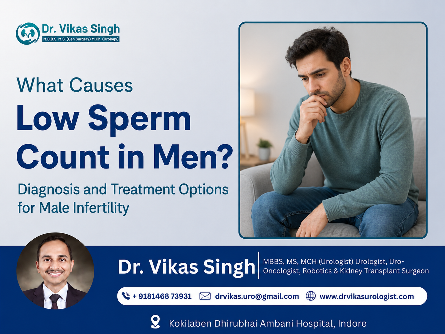 What Causes Low Sperm Count in Men